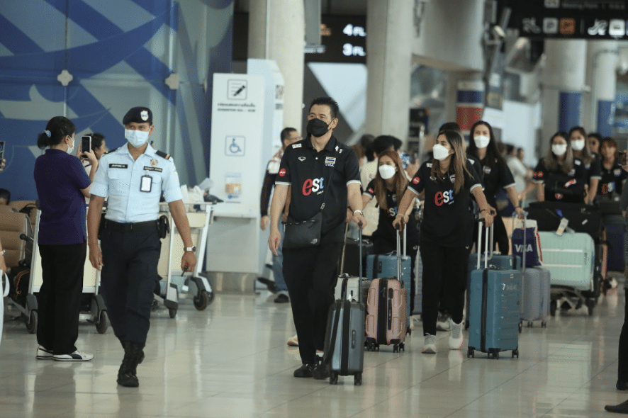 ตบสาวไทย กลับถึงไทยเตรียมลุยสัปดาห์ 3