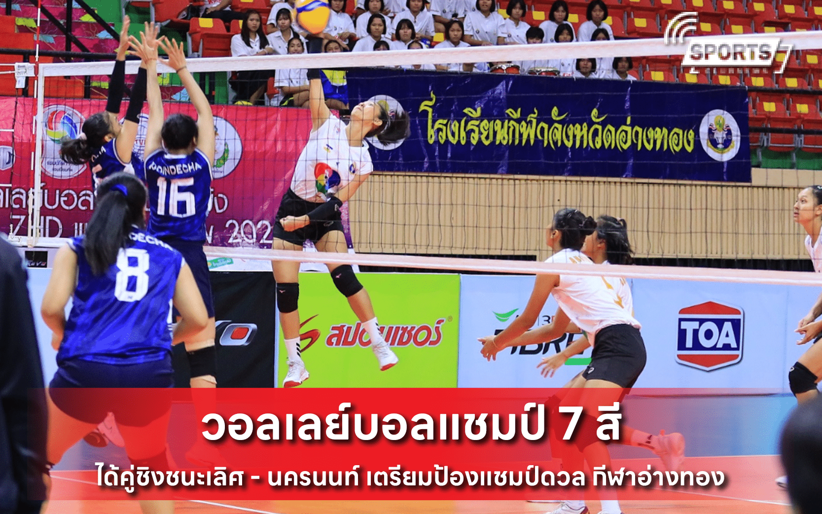 วอลเลย์บอลแชมป์ 7 สี