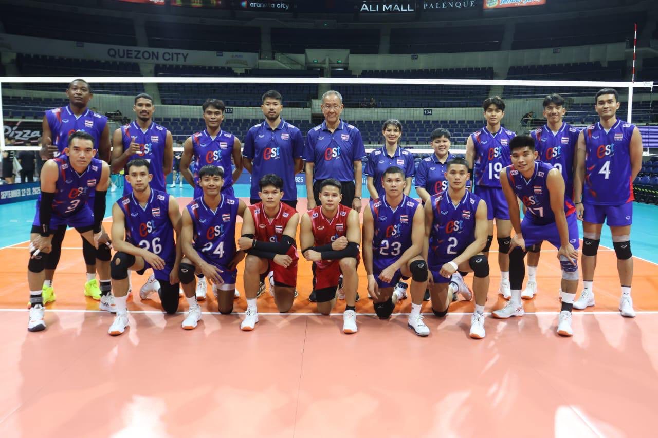 ตบหนุ่มไทย จบภารกิจที่ฟิลิปปินส์ เตรียมเข้า บาห์เรน ลุยศึก AVC Men’s Nations Cup 2025