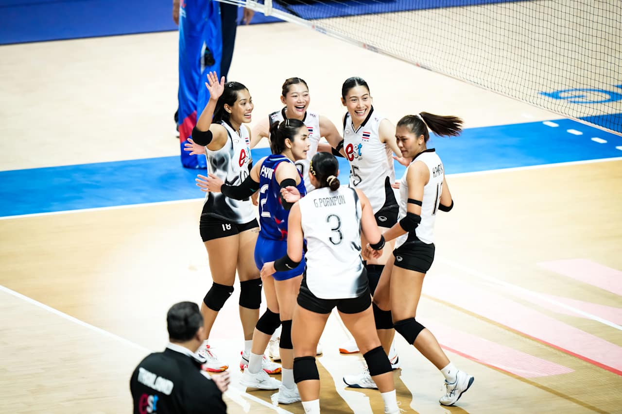 ตบสาวไทย ฮึดไม่ขึ้นพ่าย เช็ก - ยังไร้ชัย ศึกวอลเลย์บอลเนชันส์ ลีก สัปดาห์ 2