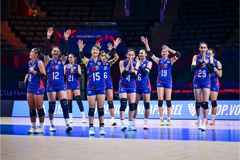 ตบสาวไทย ยังไร้ชัยพ่าย เบลเยียม นัดสอง เนชันส์ ลีก - อันดับโลกร่วงรั้งที่ 15