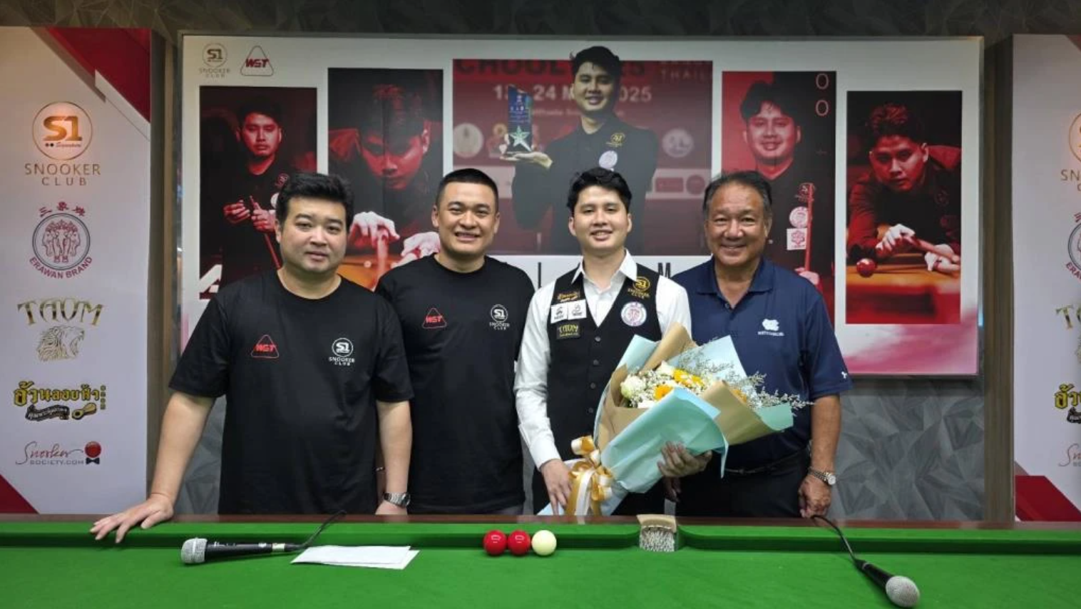 ติม ชัชพงศ์ รับบเงินหนุน 1.5 ล้าน เตรียมลุยสนุกเกอร์อาชีพโลก ประเดิมดวล มาร์ก วิลเลียมส์