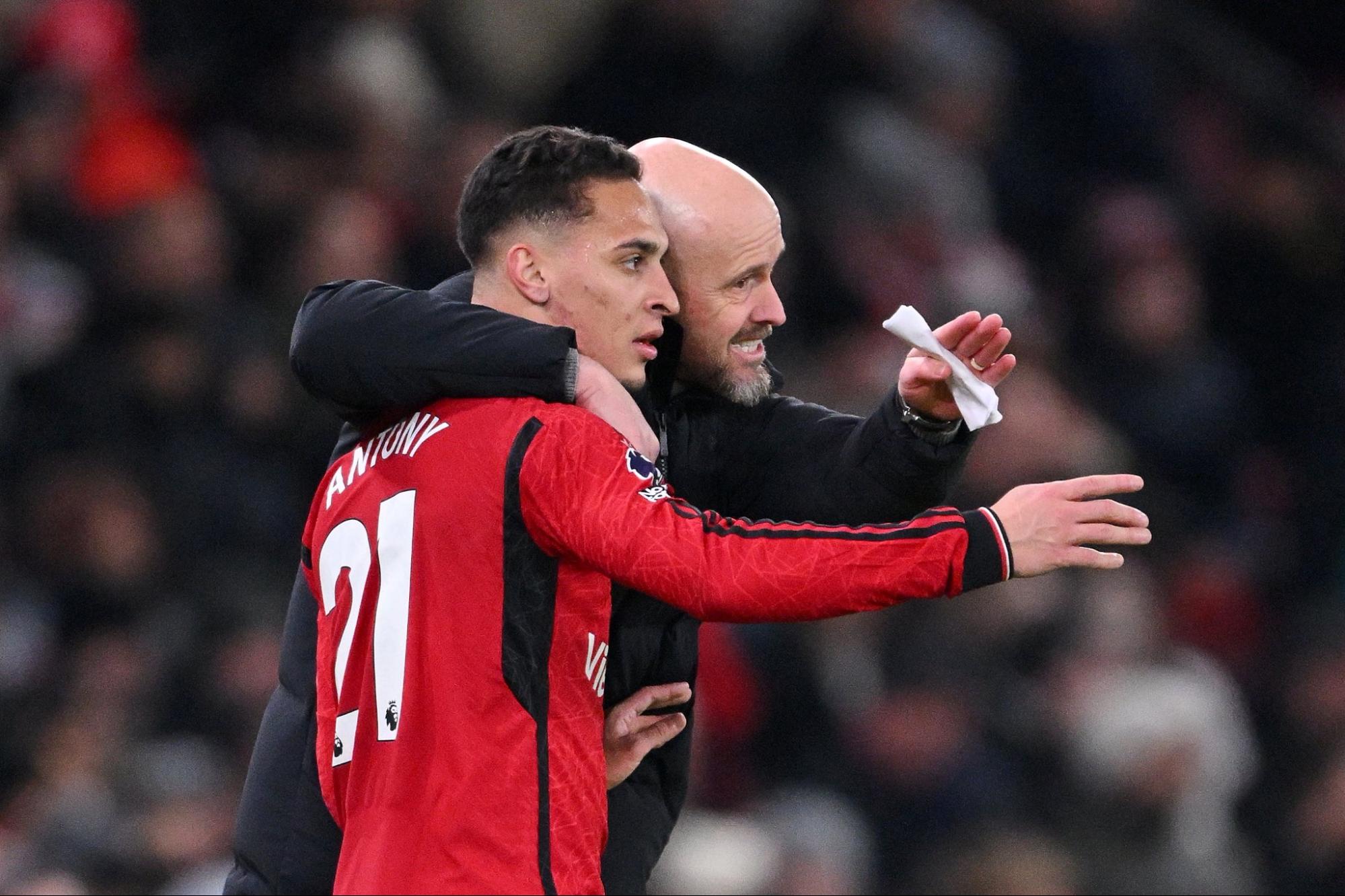 เทน ฮาก - ยันไม่มีแผนซื้อ อันโตนี ร่วมทัพ เลเวอร์คูเซน