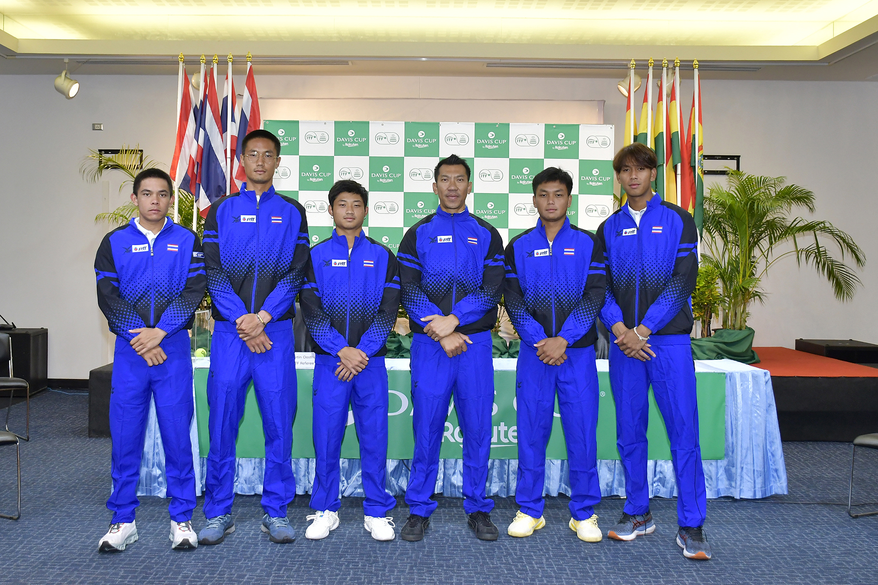 ลอนเทนนิสไทย วางเป้า - ทีมเดวิส คัพ คว้าตั๋วเพลย์ออฟ เวิลด์กรุ๊ป 2 ปีหน้า