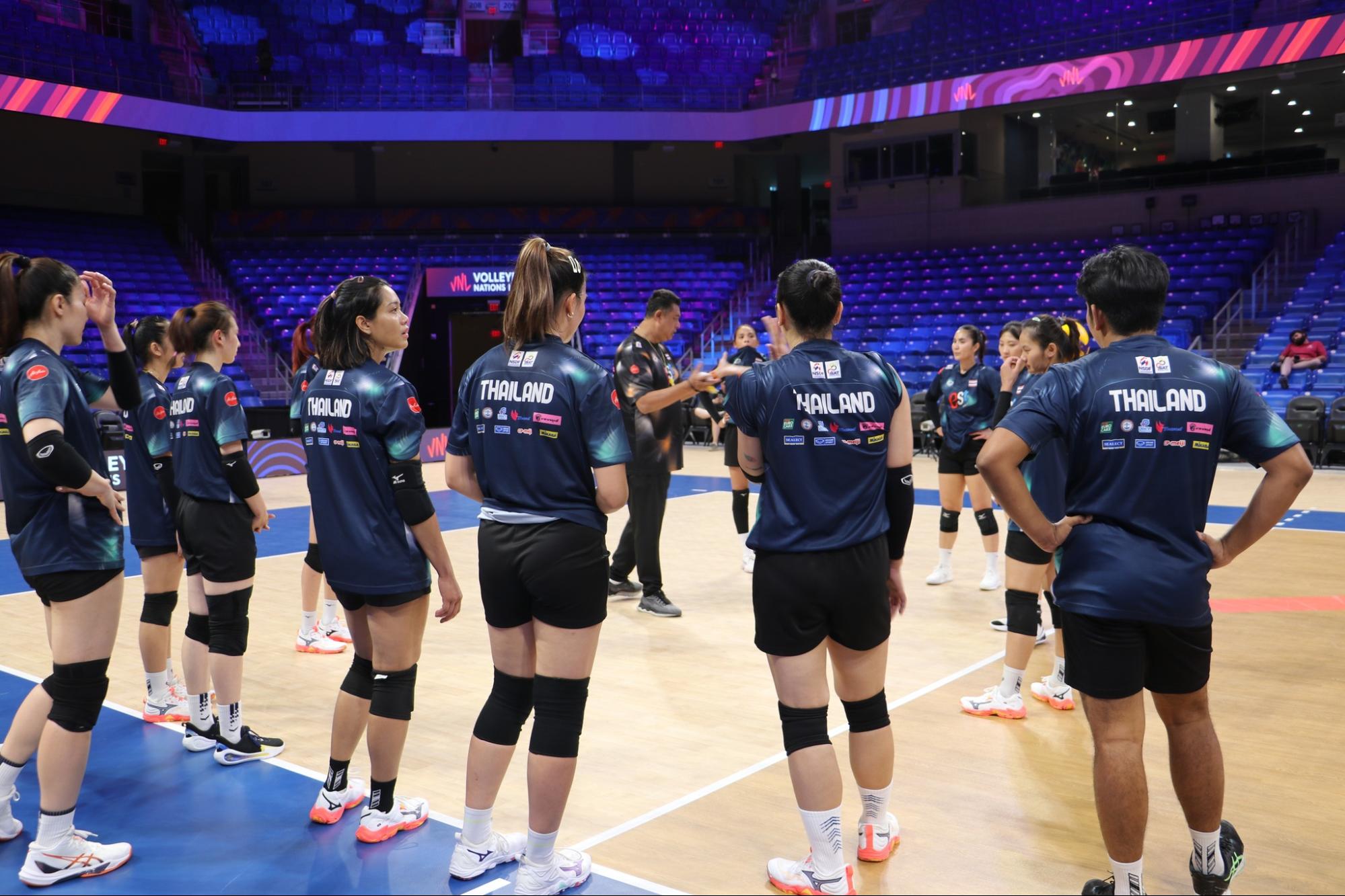 วอลเลย์บอลไทย - แก้ไขข้อผิดพลาดสถิติดีขึ้น ซ้อมเข้มสนามจริงรับศึกวีก 3